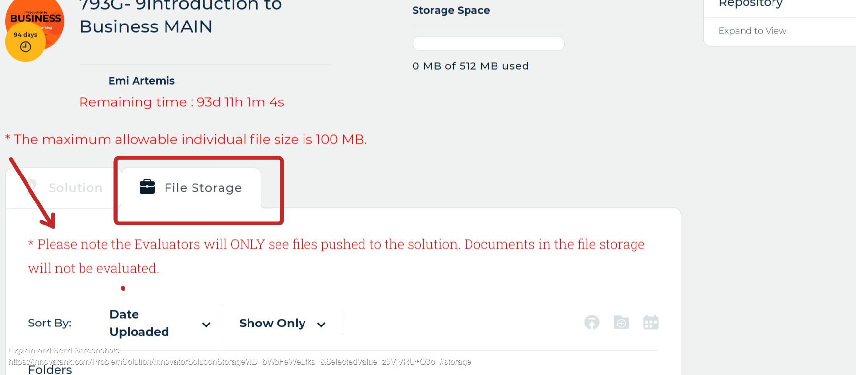 Solution-File Storage
